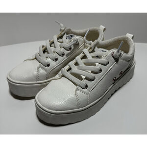 Roxy Surf Sheilahh Women’s Sneakers White Leather Platform Size 5.5